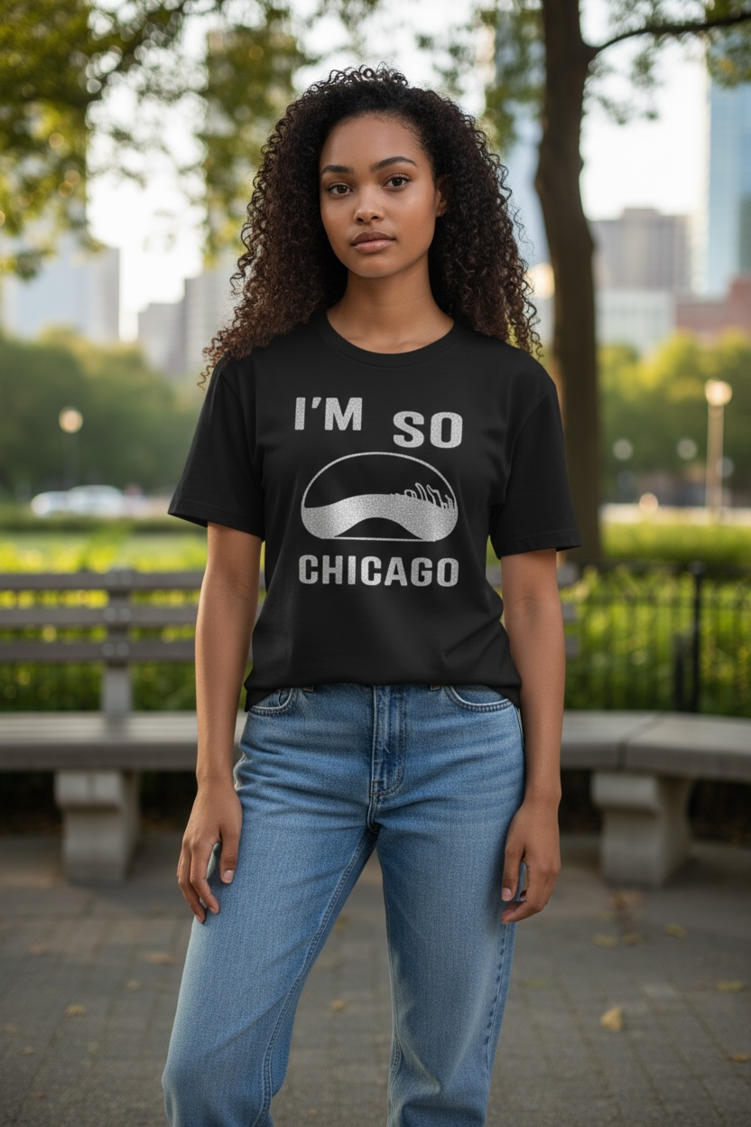 I'm So Chicago - T-Shirt (The Bean)