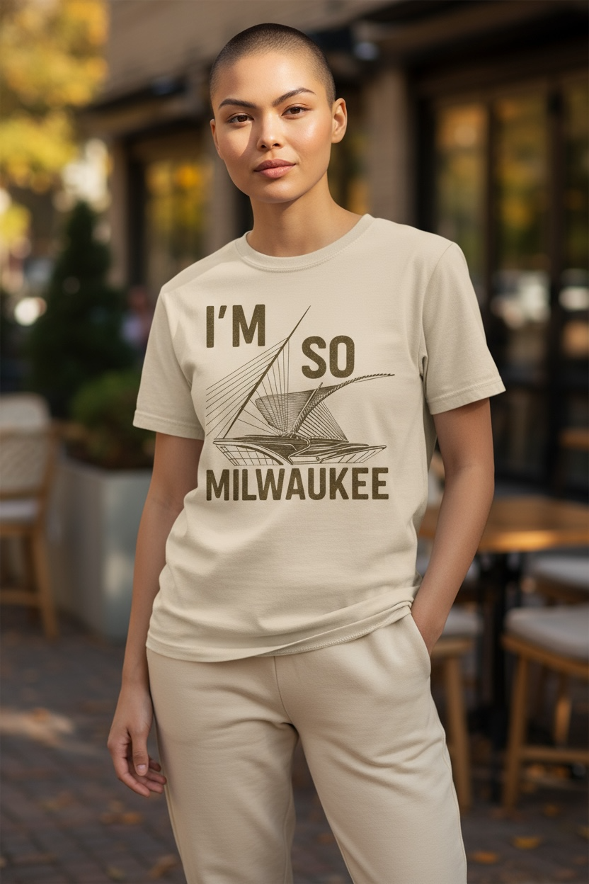 I'm So Milwaukee - T-Shirt (Quadracci Pavilion)