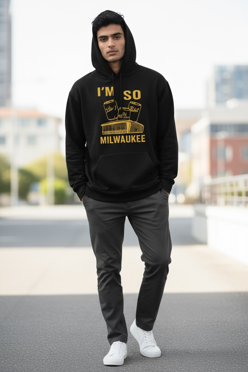 I'm So Milwaukee - Hoodie (Fiserv Forum w/ Iconic Beer Cans)
