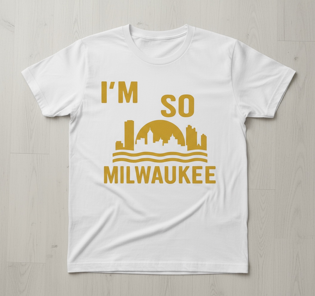 I'm So Milwaukee - T-Shirt (Skyline)