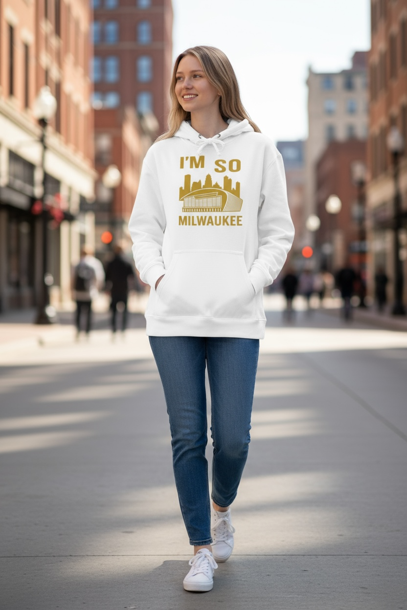 I'm So Milwaukee - Hoodie (Fiserv Forum w/ Skyline)